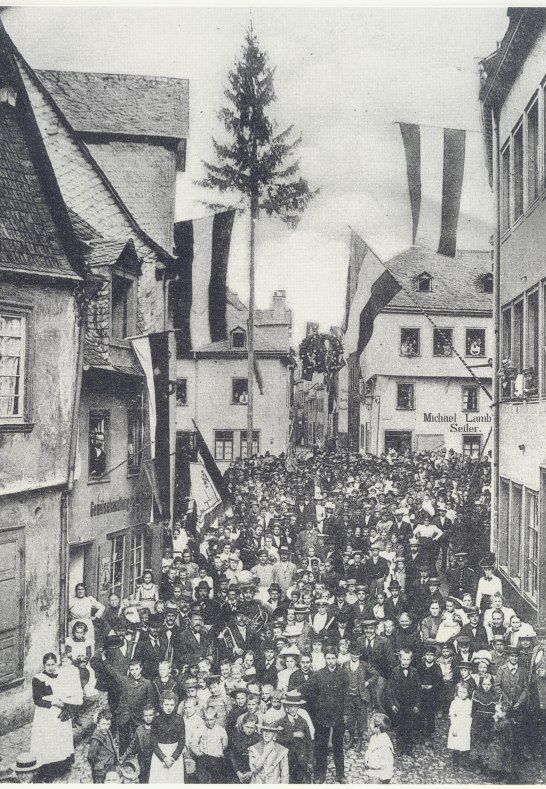 Bälzer Kirmes in Boppard - 1910 | © Jürgen Johann