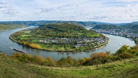 Die Rheinschleife bei Boppard | © Henry Tornow