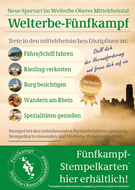 Fünfkampf Plakat | © ZV Welterbe