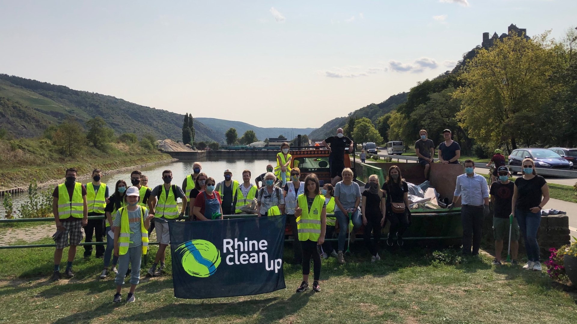 RhineCleanUp in Oberwesel | © Noel D'Avis