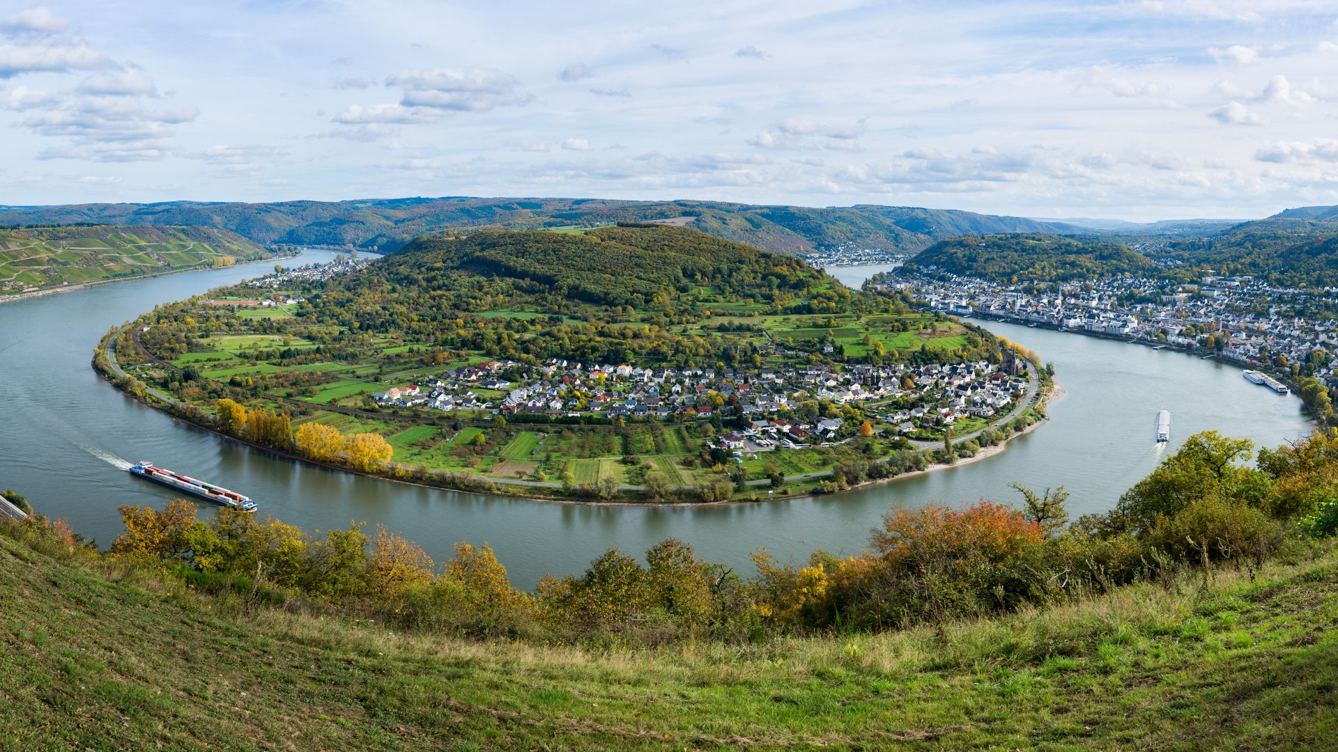 Die Rheinschleife bei Boppard | © Henry Tornow