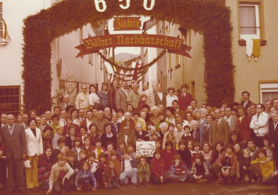 650 Jahre Bälzer Nachbarschaft in Boppard - 1978 | © Jürgen Johann