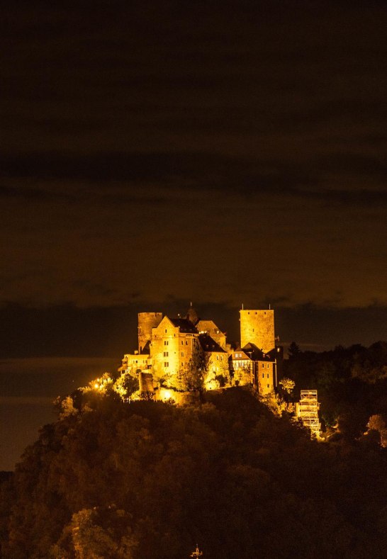 Schönburg bei Nacht | © unbekannt