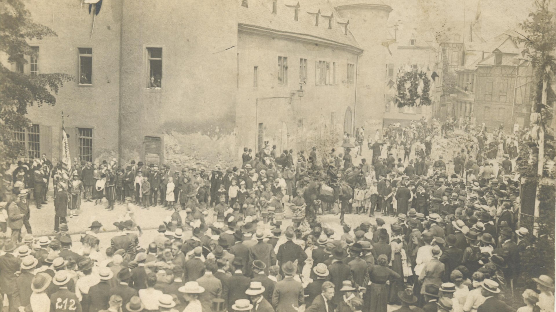 500 Jahre Orgelbornkirmes in Boppard - 1921 | © Jürgen Johann