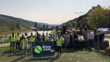 RhineCleanUp in Oberwesel | © Noel D'Avis