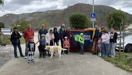 RhineCleanUp in St. Goar | © Iris Schmidt